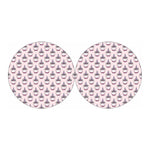 Unicorn Cupcake Pattern Print Car Coasters