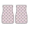 Unicorn Cupcake Pattern Print Front Car Floor Mats
