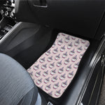 Unicorn Cupcake Pattern Print Front Car Floor Mats