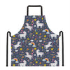 Unicorn Dream Cartoon Pattern Print Apron