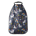 Unicorn Dream Cartoon Pattern Print Car Seat Organizers
