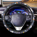 Unicorn Dream Cartoon Pattern Print Car Steering Wheel Cover