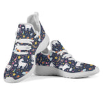 Unicorn Dream Cartoon Pattern Print Mesh Knit Shoes GearFrost