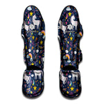 Unicorn Dream Cartoon Pattern Print Muay Thai Shin Guard