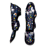 Unicorn Dream Cartoon Pattern Print Muay Thai Shin Guard