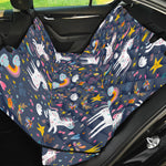 Unicorn Dream Cartoon Pattern Print Pet Car Back Seat Cover