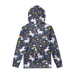 Unicorn Dream Cartoon Pattern Print Pullover Hoodie
