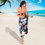 Unicorn Night Festival Pattern Print Beach Sarong Wrap