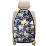 Unicorn Night Festival Pattern Print Car Seat Organizers