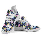 Unicorn Night Festival Pattern Print Mesh Knit Shoes GearFrost
