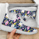 Unicorn Night Festival Pattern Print Mesh Knit Shoes GearFrost