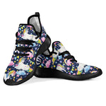 Unicorn Night Festival Pattern Print Mesh Knit Shoes GearFrost