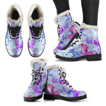 Unicorn Paradise Pattern Print Comfy Boots GearFrost