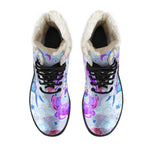 Unicorn Paradise Pattern Print Comfy Boots GearFrost