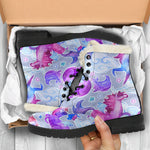 Unicorn Paradise Pattern Print Comfy Boots GearFrost