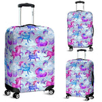Unicorn Paradise Pattern Print Luggage Cover GearFrost