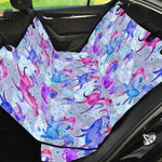 Unicorn Paradise Pattern Print Pet Car Back Seat Cover