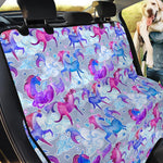 Unicorn Paradise Pattern Print Pet Car Back Seat Cover