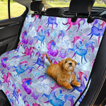 Unicorn Paradise Pattern Print Pet Car Back Seat Cover