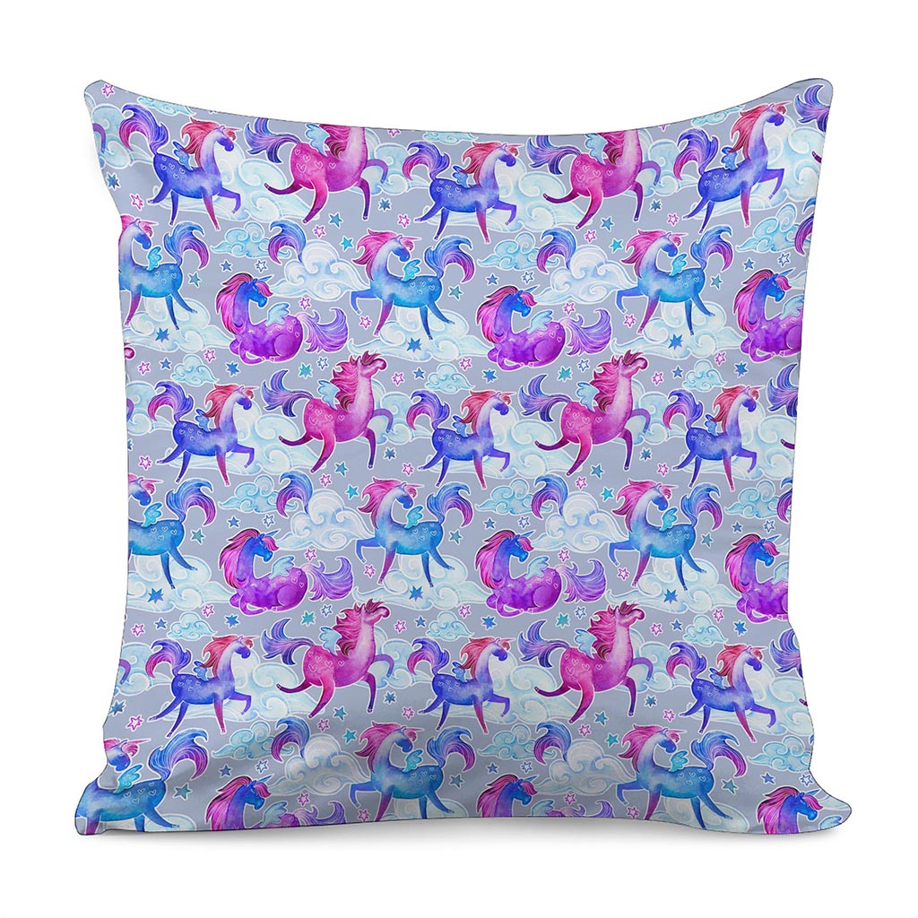 Unicorn Paradise Pattern Print Pillow Cover