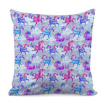 Unicorn Paradise Pattern Print Pillow Cover