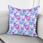 Unicorn Paradise Pattern Print Pillow Cover