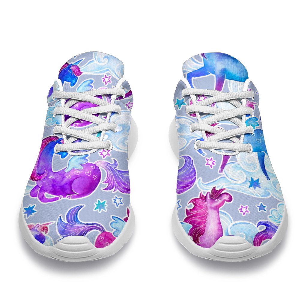 Unicorn Paradise Pattern Print Sport Shoes GearFrost