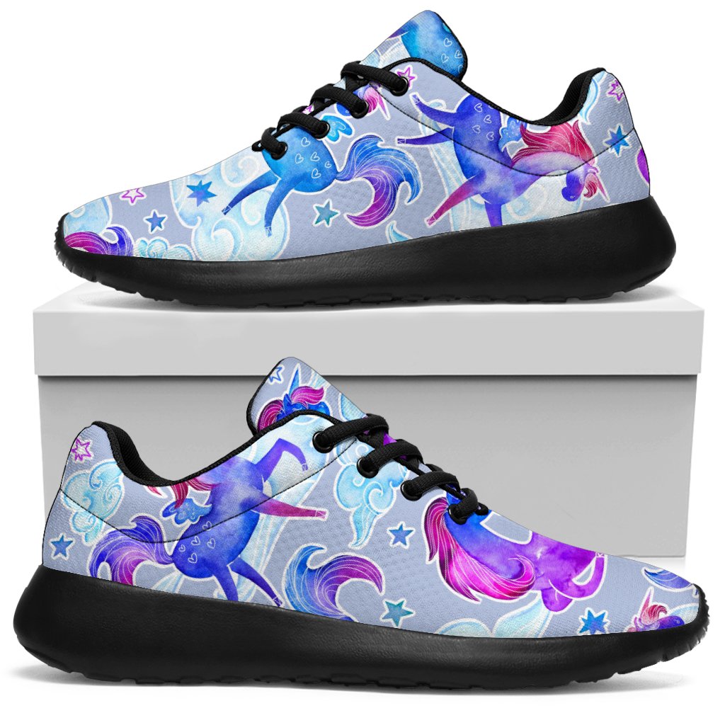 Unicorn Paradise Pattern Print Sport Shoes GearFrost