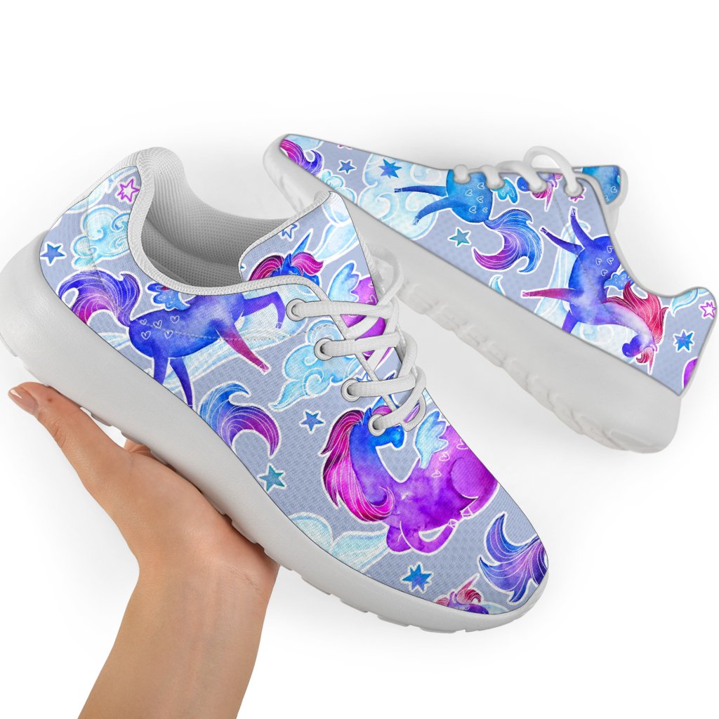 Unicorn Paradise Pattern Print Sport Shoes GearFrost