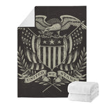 United We Stand American Flag Print Blanket