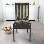 United We Stand American Flag Print Dining Chair Slipcover