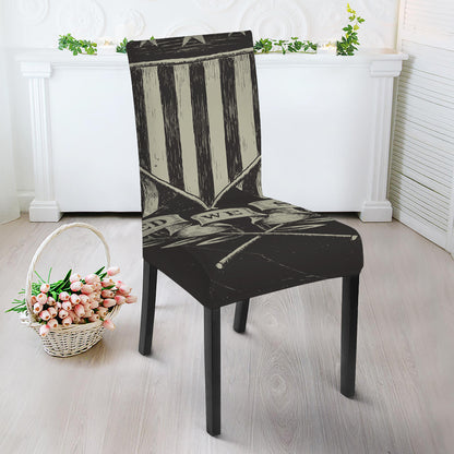 United We Stand American Flag Print Dining Chair Slipcover