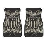United We Stand American Flag Print Front Car Floor Mats