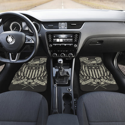 United We Stand American Flag Print Front Car Floor Mats