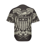 United We Stand American Flag Print Men's Baseball Jersey