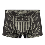 United We Stand American Flag Print Men's Boxer Briefs
