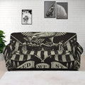 United We Stand American Flag Print Sofa Cover