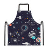 Universe Galaxy Outer Space Print Apron