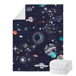 Universe Galaxy Outer Space Print Blanket