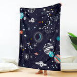 Universe Galaxy Outer Space Print Blanket