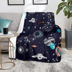 Universe Galaxy Outer Space Print Blanket