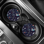 Universe Galaxy Outer Space Print Car Coasters