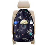 Universe Galaxy Outer Space Print Car Seat Organizers