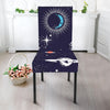 Universe Galaxy Outer Space Print Dining Chair Slipcover