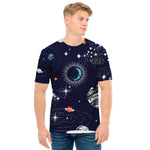 Universe Galaxy Outer Space Print Men's T-Shirt