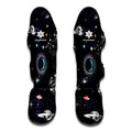 Universe Galaxy Outer Space Print Muay Thai Shin Guards