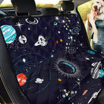 Universe Galaxy Outer Space Print Pet Car Back Seat Cover