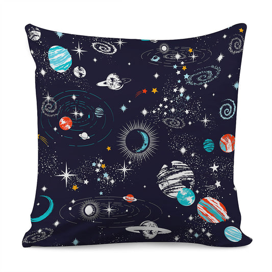 Universe Galaxy Outer Space Print Pillow Cover