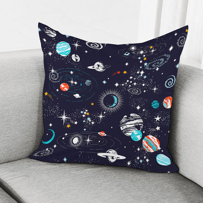 Universe Galaxy Outer Space Print Pillow Cover