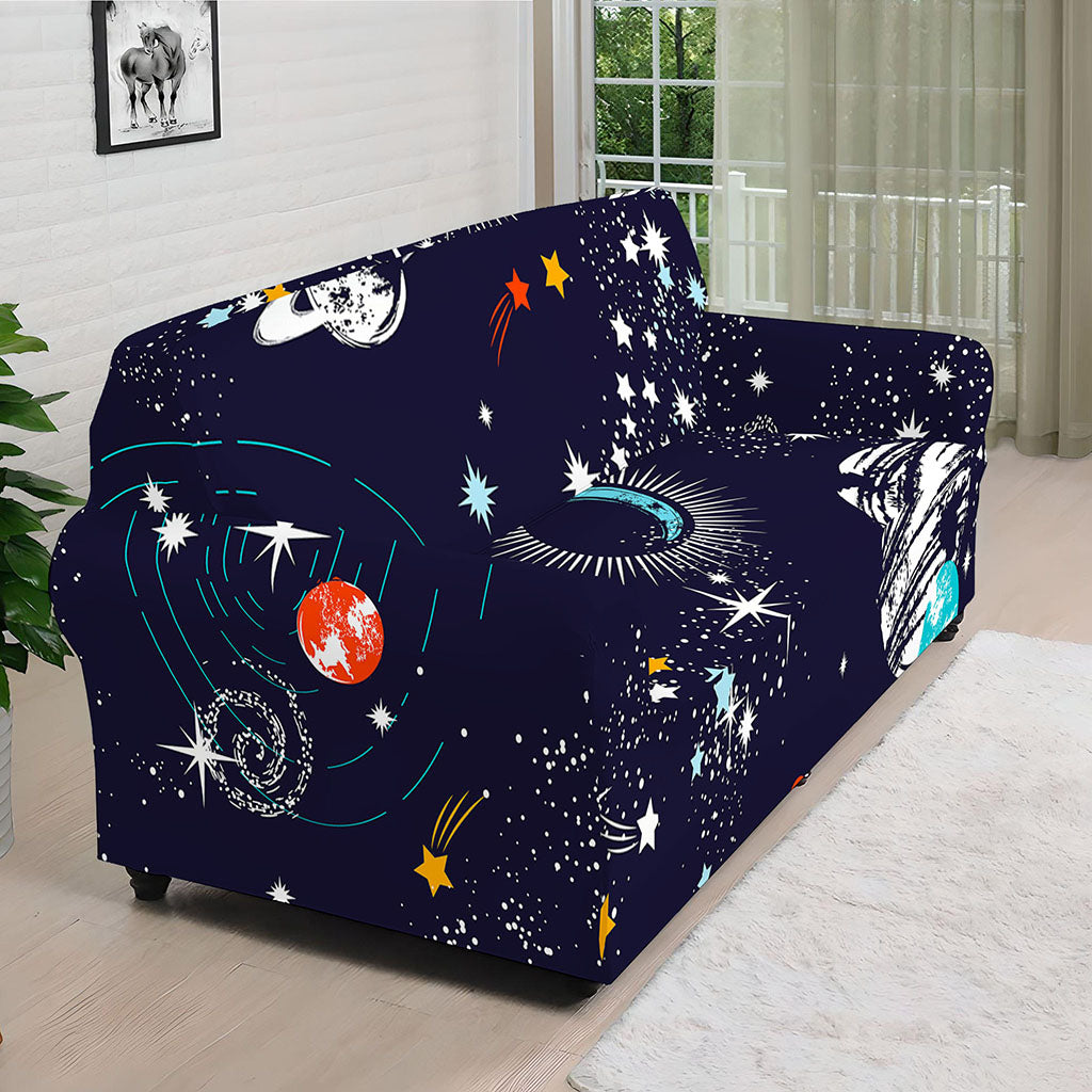 Universe Galaxy Outer Space Print Sofa Cover